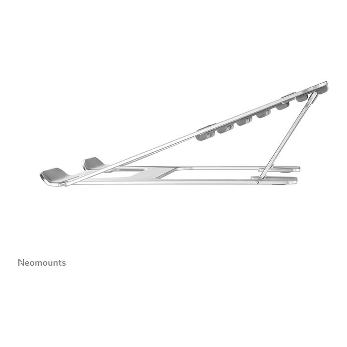 Newstar NSLS085SILVER Soportes Falta para Laptop, Neomounts, Acero con Recubrimiento en Polvo, Soporte de 5 kg, Plata