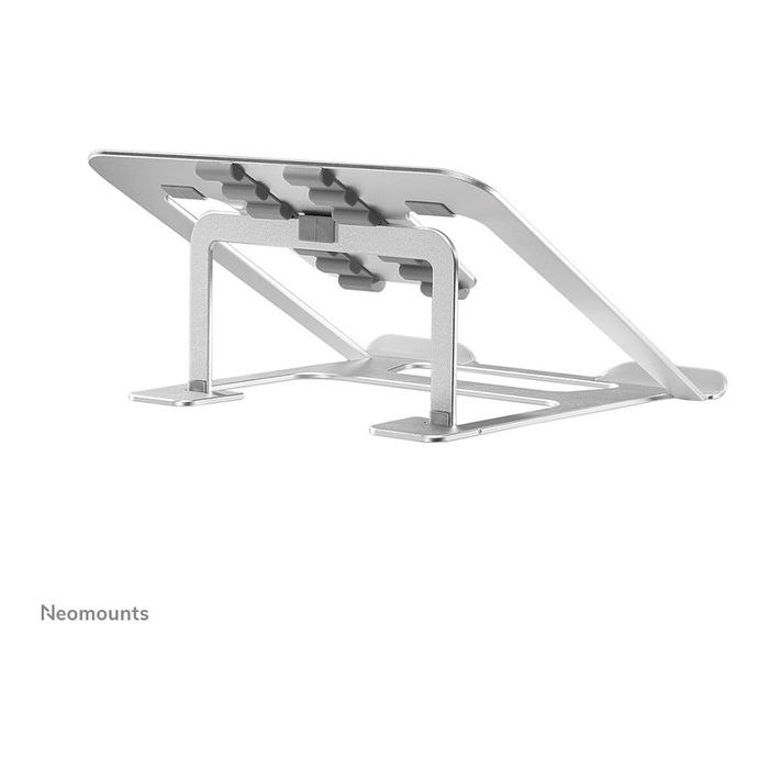 Newstar NSLS085SILVER Soportes Falta para Laptop, Neomounts, Acero con Recubrimiento en Polvo, Soporte de 5 kg, Plata