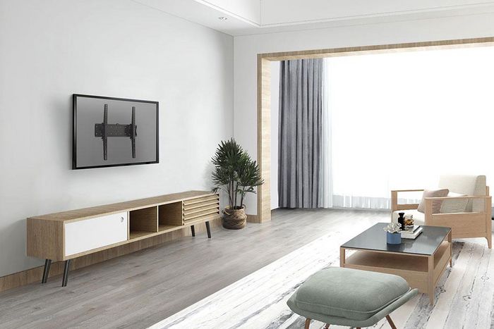 Neomounts FPMA-W350BLACK Soporte de TV Inclinable para Pared, Para Pantallas de 32 a 55 Pulgadas (81-140 cm), Hasta 40 kg, VESA 200x200-400x400, Color Negro