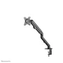 Neomounts FPMA-D650DBLACK Soporte de Monitor para Escritorio, 7 kg, 17-27", Ajuste de Altura con Gas, Inclinación, Rotación 360°, Giro, VESA 100x100/75x75, Gestión de Cables, Negro