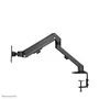 Neomounts FPMA-D650DBLACK Soporte de Monitor para Escritorio, 7 kg, 17-27", Ajuste de Altura con Gas, Inclinación, Rotación 360°, Giro, VESA 100x100/75x75, Gestión de Cables, Negro