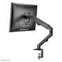 Neomounts FPMA-D650DBLACK Soporte de Monitor para Escritorio, 7 kg, 17-27", Ajuste de Altura con Gas, Inclinación, Rotación 360°, Giro, VESA 100x100/75x75, Gestión de Cables, Negro