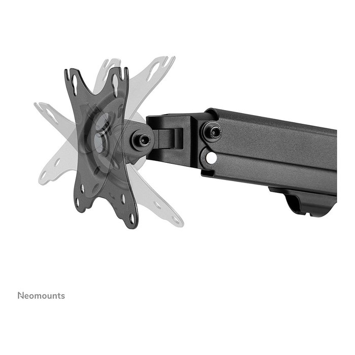 Neomounts FPMA-D650DBLACK Soporte de Mesa para 2 Monitor - Negro