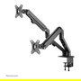 Neomounts FPMA-D650DBLACK Soporte de Mesa para 2 Monitor - Negro