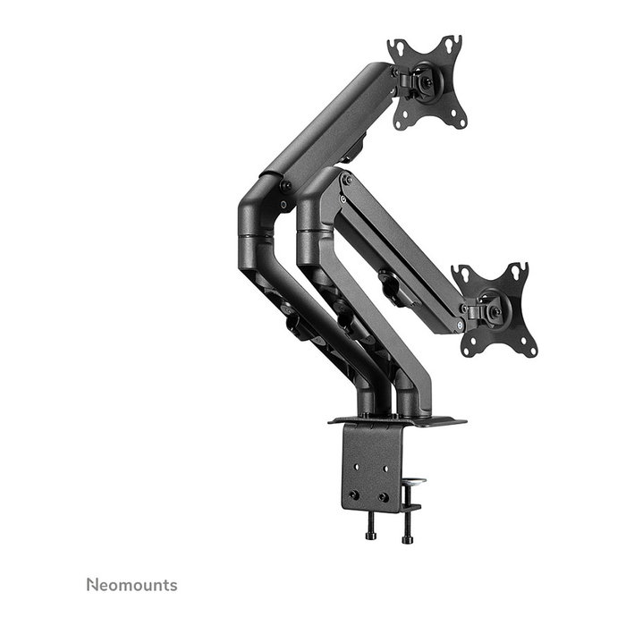 Neomounts FPMA-D650DBLACK Soporte de Mesa para 2 Monitor - Negro