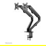 Neomounts FPMA-D650DBLACK Soporte de Mesa para 2 Monitor - Negro