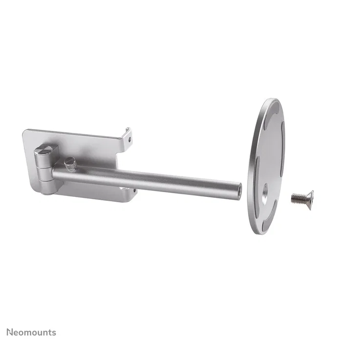 Neomounts DS10-200SL1 Soporte de Escritorio para Teléfono Móvil/Smartphone hasta 7", Ajustable en Altura e Inclinación (180°), Plata