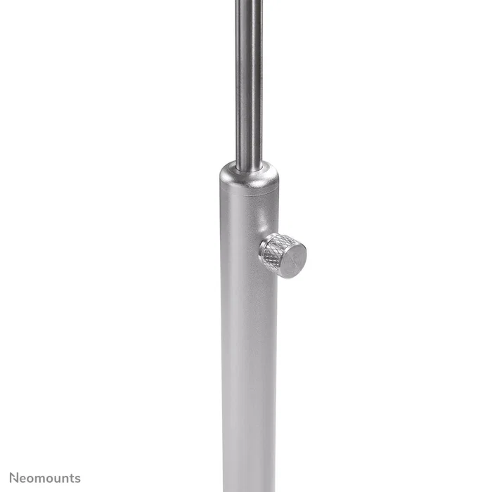Neomounts DS10-200SL1 Soporte de Escritorio para Teléfono Móvil/Smartphone hasta 7", Ajustable en Altura e Inclinación (180°), Plata