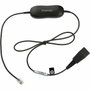 Jabra GN1200 Cable QD a RJ10 Negro 80 cm