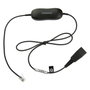 Jabra GN1200 Cable QD a RJ10 Negro 80 cm