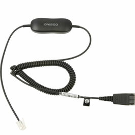 Jabra Smart Cord GN1200 CC QD a RJ10 Negro