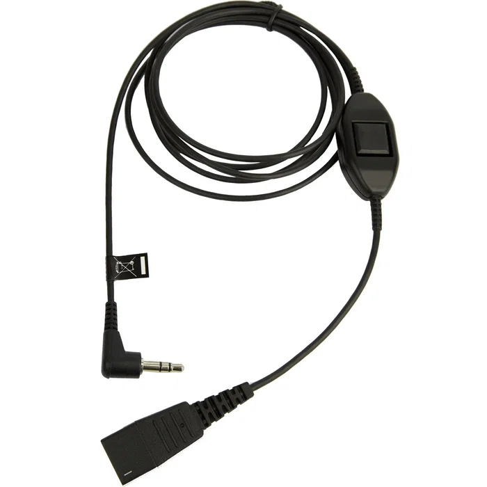 Jabra Cable de Audio 8735-019 QD a 3.5mm Macho 0.5 m Negro Jabra Cable de Audio 8735-019 QD a 3.5mm Macho 0.5 m Negro
