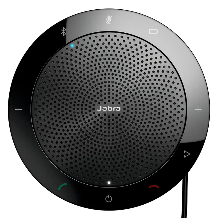 Jabra Speak 510 Altavoz para Conferencias Inalámbrico USB/Bluetooth, Micrófono Omnidireccional, Batería Recargable, Negro