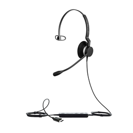 Jabra BIZ23SC / 2309-820-104 Auricular de Diadema para Oficina, Negro