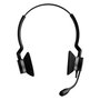 Jabra BIZ 2300 Duo NC Auriculares Diadema para Oficina Alámbrico con Cancelación de Ruido, Negro - Supraaural, Cómodos