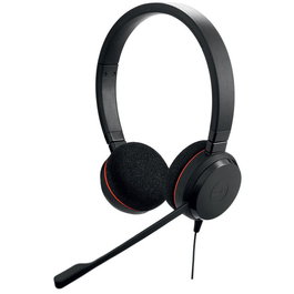 Jabra EVOLVE 20 MS Stereo Auriculares Profesionales Estéreo con Gestión de Llamadas y Gran Sonido para Llamadas y Música