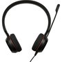 Jabra Evolve 20 MS Stereo Auriculares USB Tipo A Negro