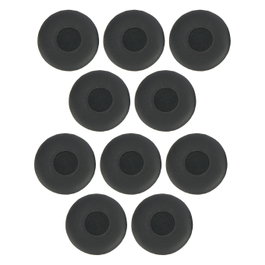 Jabra VE 10 Kit de Accesorios - 10 Almohadillas para Auriculares de Cuero Sintético Tamaño L para Evolve 20-65