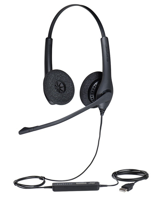 Jabra BIZ 1500 Duo NC - Auriculares Alámbricos USB Negro