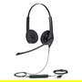 Jabra BIZ 1500 Duo NC Auriculares Diadema USB para Oficina con Cancelación de Ruido, Micrófono Boom Plegable y Mudo, Negro