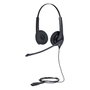 Jabra BIZ 1500 Duo Auricular Binaural Negro con Conexión QD