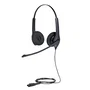 Jabra BIZ 1500 Duo Auricular Binaural Negro con Conexión QD