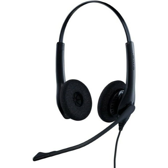 Jabra BIZ 1500 Duo Auricular Binaural Negro con Conexión QD Jabra BIZ 1500 Duo Auricular Binaural Negro con Conexión QD