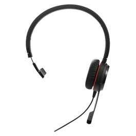 Jabra Evolve 30 II HS Mono Auriculares de Diadema Alámbricos para Oficina/Centro de Llamadas - Negro, 14401 - 20