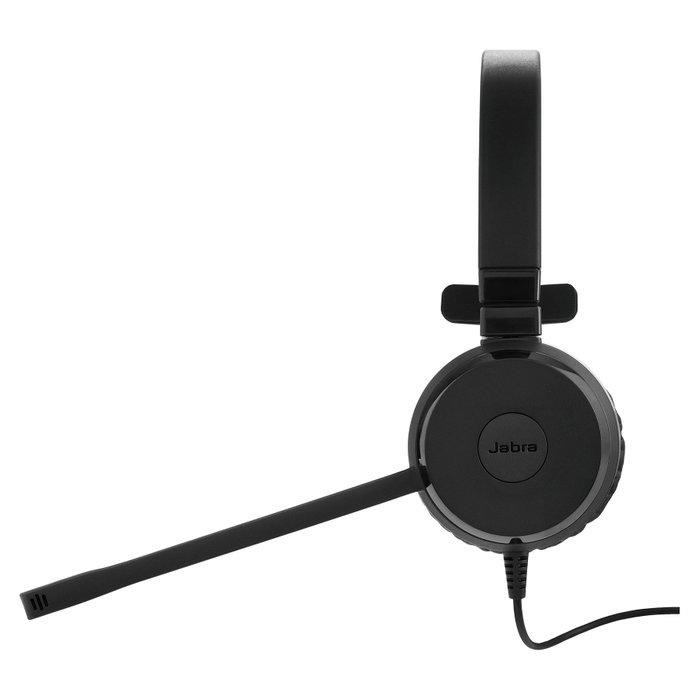 Jabra Evolve 30 II HS Mono Auriculares de Diadema Alámbricos para Oficina/Centro de Llamadas - Negro, 14401 - 20