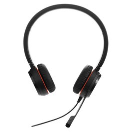 Jabra 100Hz ~ 10kHz @6dB, 32+/-4.8, @1.0kHz, USB - Auriculares con Micrófono y Cancelación de Ruido Pasiva y Activa, Conexión USB, Control de Llamadas Fácil