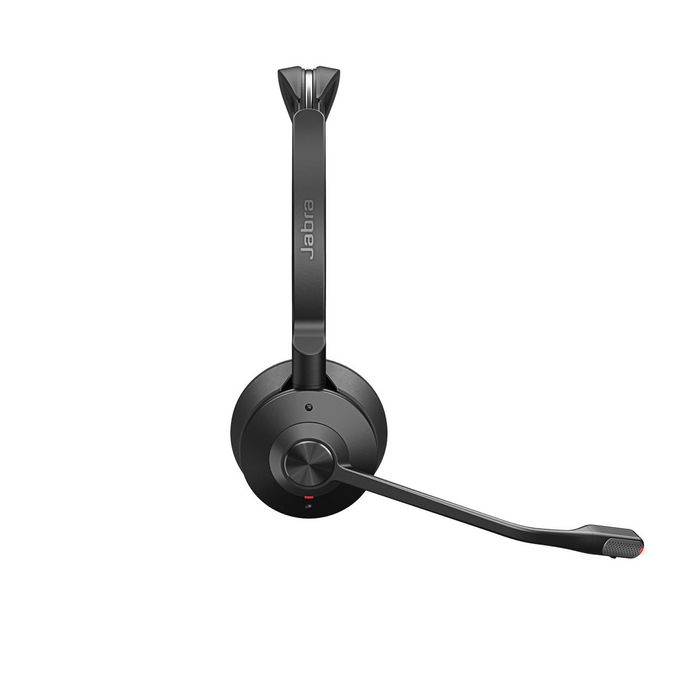 Jabra Engage 75 Auricular Estéreo Inalámbrico para Oficina, Bluetooth 5.0 y DECT, 13 Horas Batería, Conexión Múltiple, Cancelación Ruido, Negro