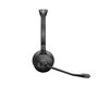 Jabra Engage 75 Auricular Estéreo Inalámbrico para Oficina, Bluetooth 5.0 y DECT, 13 Horas Batería, Conexión Múltiple, Cancelación Ruido, Negro