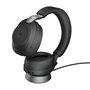 Jabra Evolve2 85 MS Stereo con Base de Carga, Negro