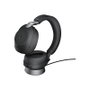 Jabra Evolve2 85 MS Stereo Headset con Base de Carga, Negro