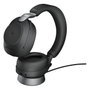 Jabra Evolve2 85 MS Stereo Headset con Base de Carga, Negro