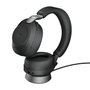 Jabra Evolve2 85 MS Stereo Headset con Base de Carga, Negro