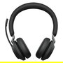Jabra Evolve2 65 Auriculares Inalámbricos Diadema Stereo MS con Link 380 USB-C, Negro, Compatibles con Microsoft Teams, Bluetooth 5.0, 24h Batería