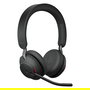 Jabra Evolve2 65 Auriculares Inalámbricos Diadema Stereo MS con Link 380 USB-C, Negro, Compatibles con Microsoft Teams, Bluetooth 5.0, 24h Batería