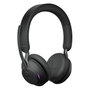 Jabra Evolve2 65 MS Duo Auriculares Profesionales con Cable Negro 26599-999-989