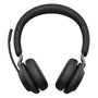 Jabra Evolve2 65 MS Duo Auriculares Profesionales con Cable Negro 26599-999-989