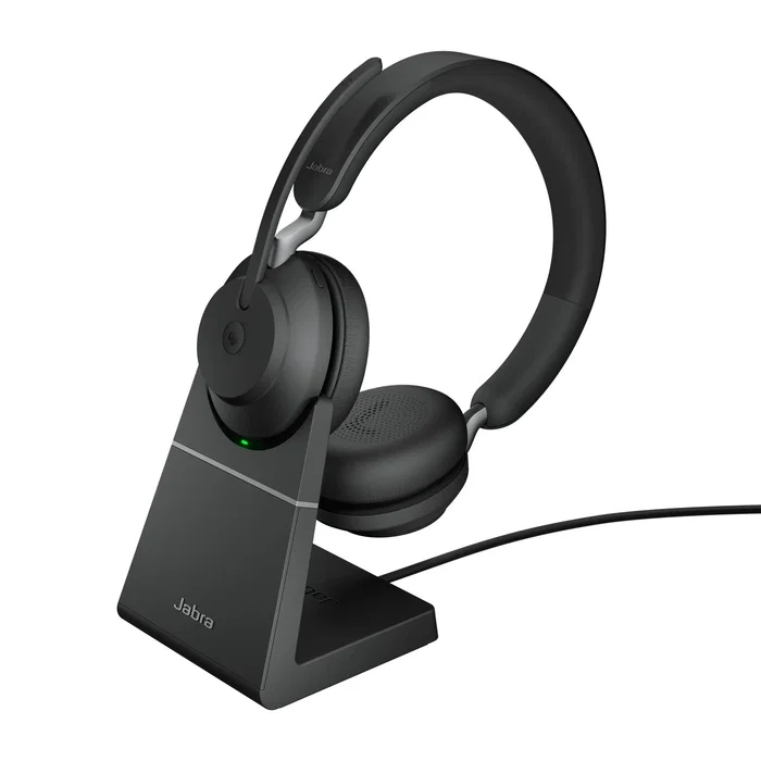 Jabra Evolve2 65 MS Stereo Negro con Base de Carga y Link 380a Jabra Evolve2 65 MS Stereo Negro con Base de Carga y Link 380a