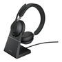 Jabra Evolve2 65 MS Stereo Negro con Base de Carga y Link 380a