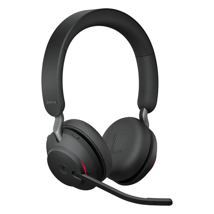 Jabra Evolve2 65 Stereo MS USB-C, schwarz + Ladestation + Link 380