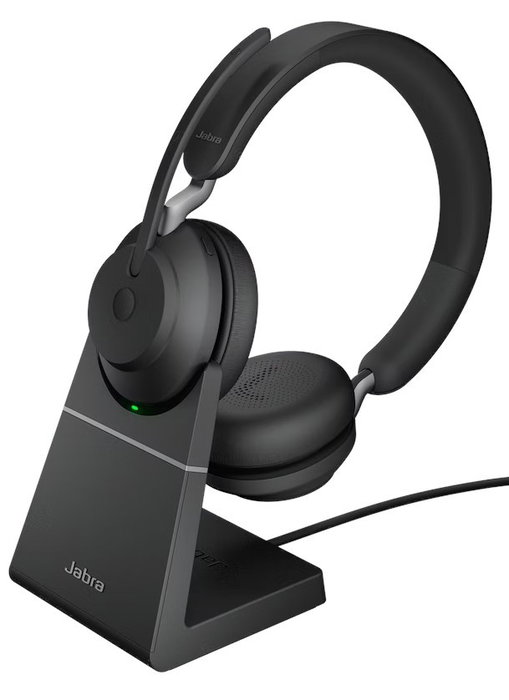 Jabra Evolve2 65 MS Stereo con Estación de Carga