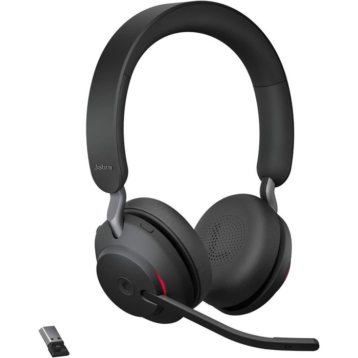 Jabra Evolve2 65 Stereo UC con Link 380 USB-A, Negro Jabra Evolve2 65 Stereo UC con Link 380 USB-A, Negro