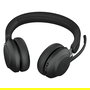 Jabra Evolve2 65 Stereo UC + Link 380 USB-C Auriculares Diadema Bluetooth 5.0 Inalámbricos para Oficina Negro