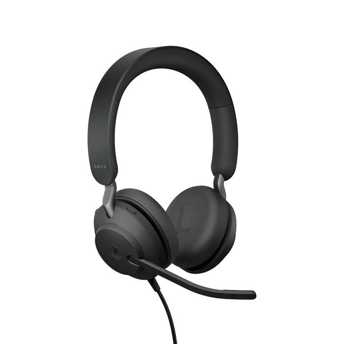 Jabra Evolve2 40 Auriculares Diadema Profesionales con Microfono para Oficina, 40mm, Cancelación de Ruido Pasiva, 3 Micrófonos, Certificado Microsoft Teams, USB-A/USB-C Jabra Evolve2 40 Auriculares Diadema Profesionales con Microfono para Oficina, 40mm, Cancelación de Ruido Pasiva, 3 Micrófonos, Certificado Microsoft Teams, USB-A/USB-C