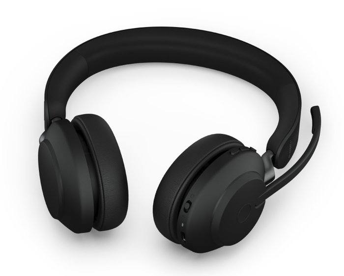 Jabra Evolve2 65 Stereo UC con Ladestation y Link 380 USB-A, Negro Jabra Evolve2 65 Stereo UC con Ladestation y Link 380 USB-A, Negro
