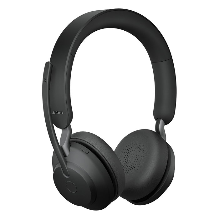 Jabra Evolve2 65 Stereo UC con Base de Carga, Negro