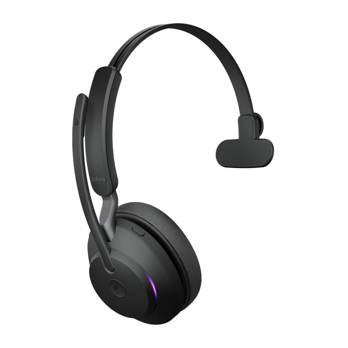 Jabra Evolve2 65 MS Mono Negro con Link 380a